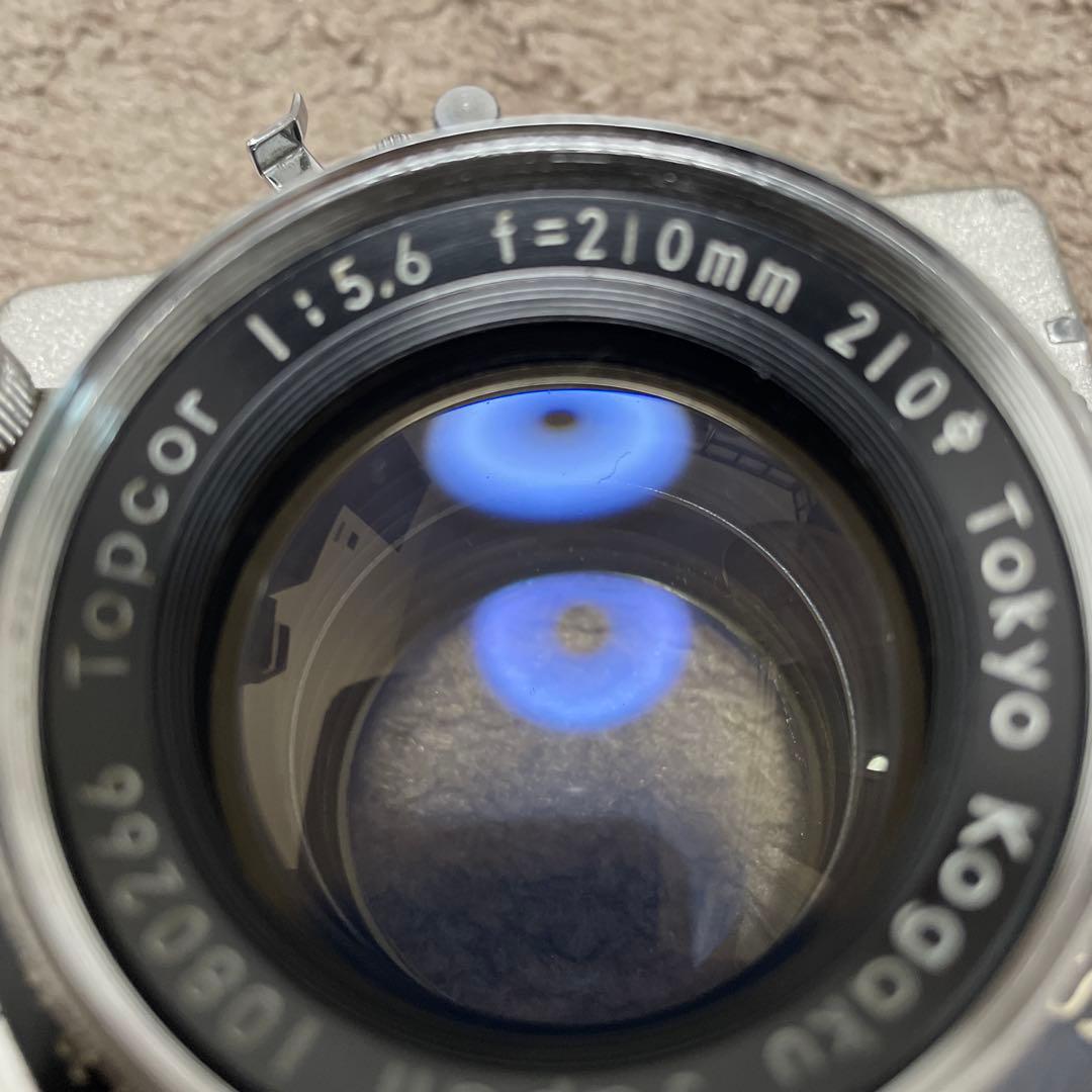 Topcon Topcor 210mm f/5.6 大判カメラ用レンズ