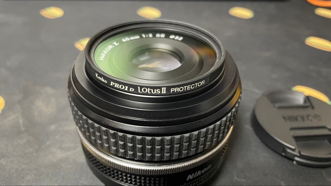 NIKKOR Z 40mm f/2 SE+レンズプロテクター