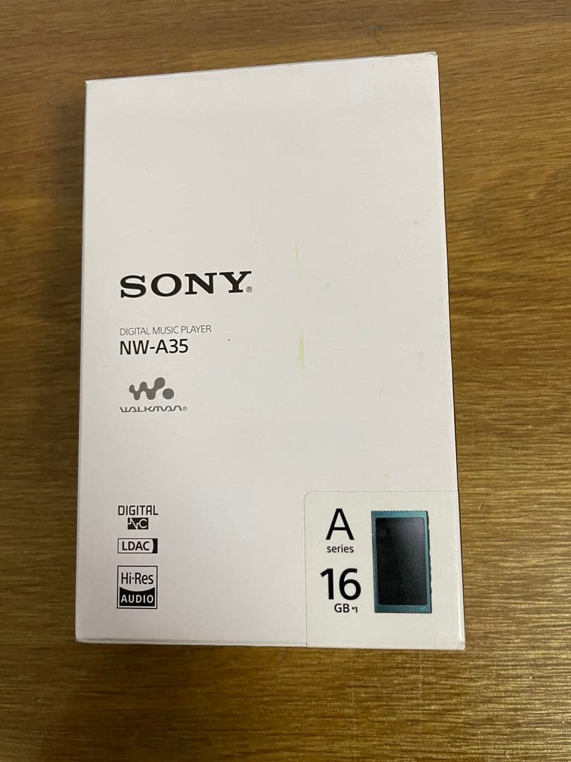 SONY NW-A35デジタルオーディオプレーヤー ビリジアンブルー