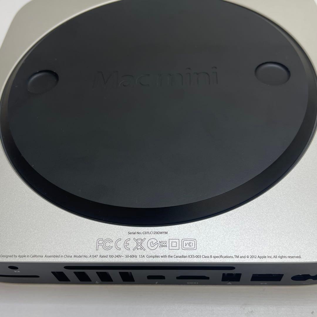 Mac mini 2012 i7 8GB SSD512GB デスクトップPC