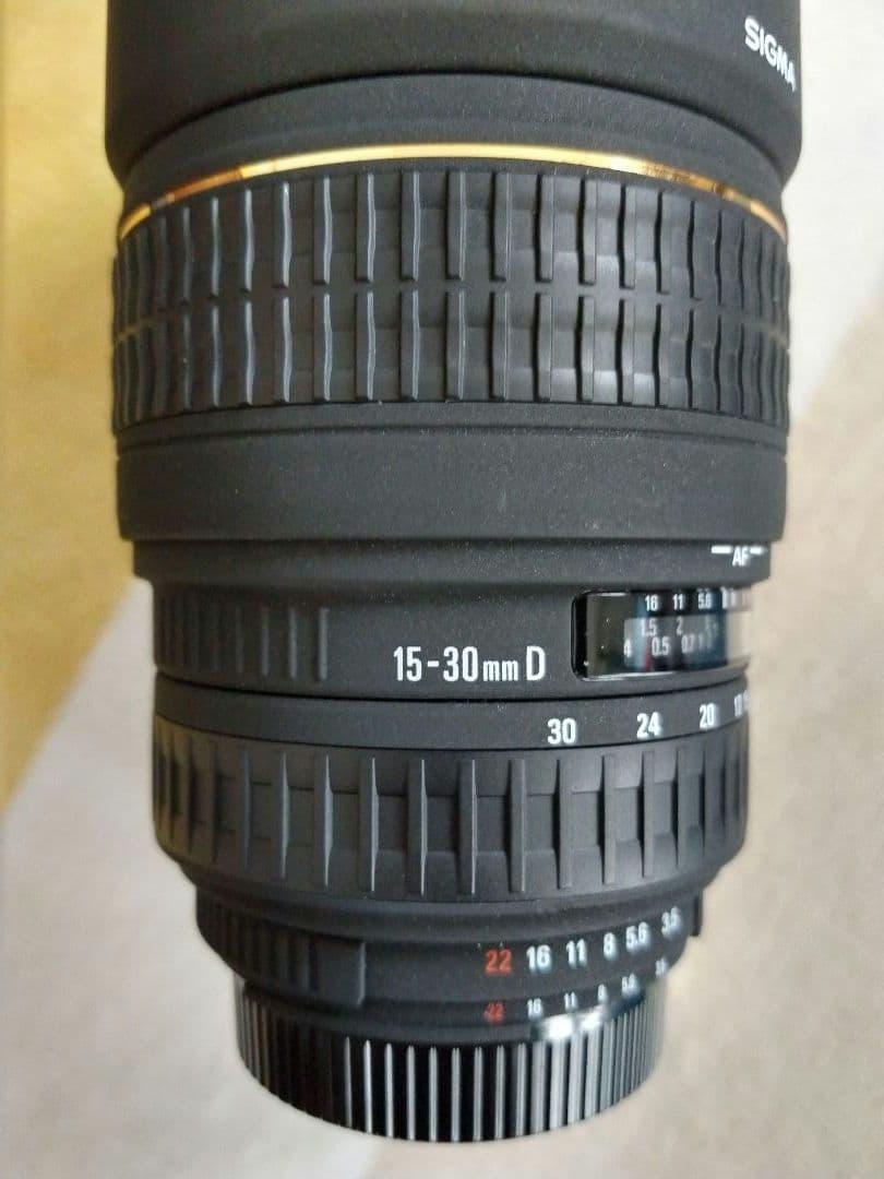 【値下げ】★美品SIGMA★15-30mm D EX IF レンズ /ニコンF