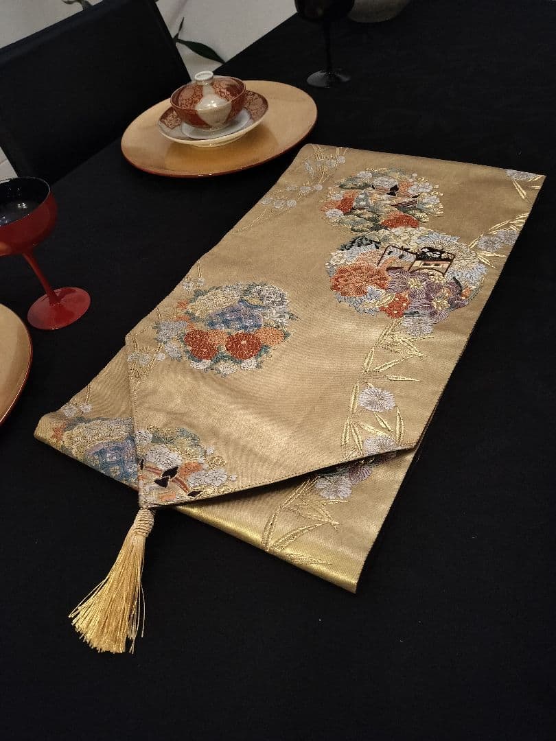 A935高級‼️逸品‼️ひな祭り‼️御所車‼️2m18cm