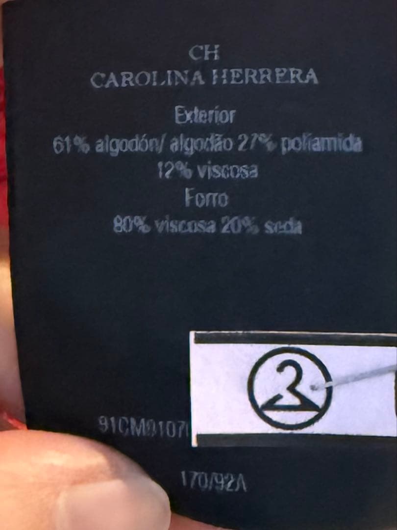 CAROLINAHERRERA【新品未使用】キャロリーナへレラレースワンピース