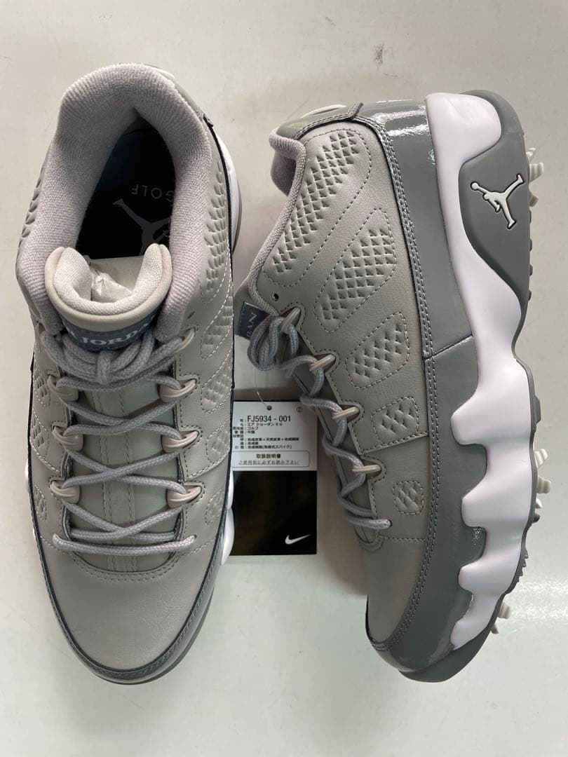 【697】NIKE AIR JORDAN 9 Golf Cool Grey 新品
