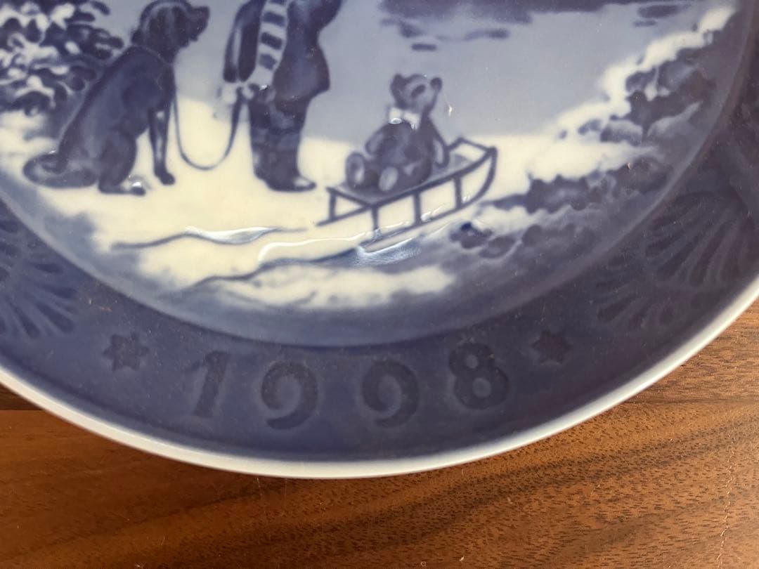 ロイヤルコペンハーゲン イヤープレート1998年　クリスマスプレート