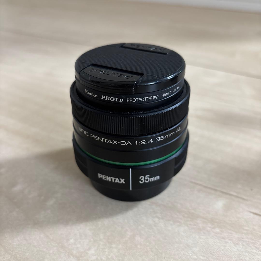 PENTAX DA 35mm f/2.4 AL 単焦点レンズ 保護レンズ付