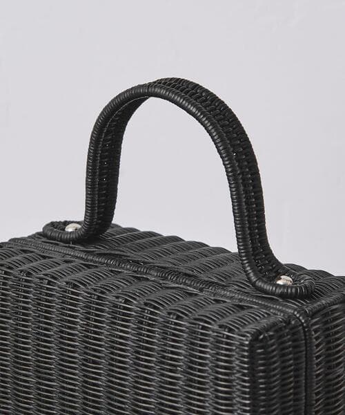 ユナイテッドアローズ ラタン スクエア ミニバッグ ¥19,800