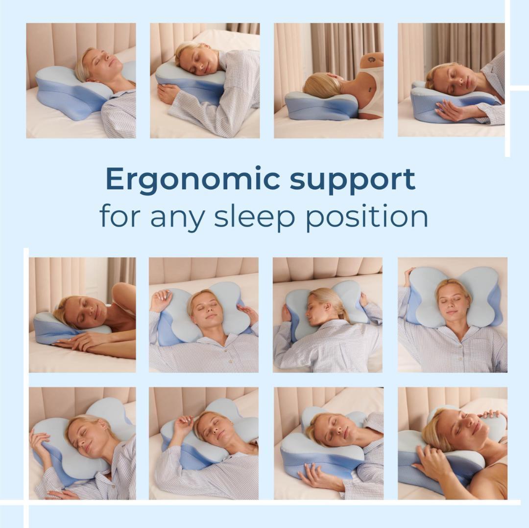 Derila Ergo デリラ エルゴ 枕 快適な睡眠のための頸部ネックピロー