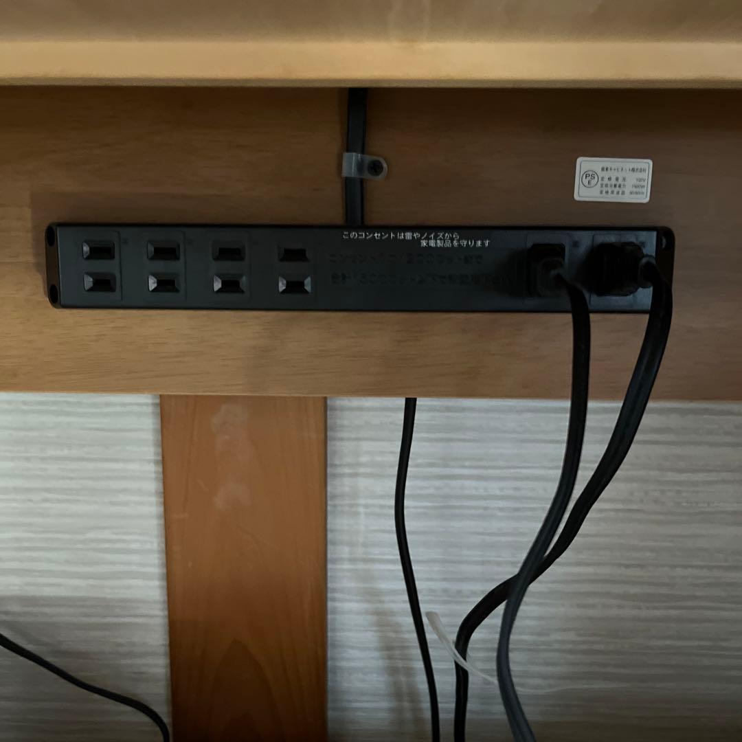 さるっち/カリモク　学習机　①机•本棚セット