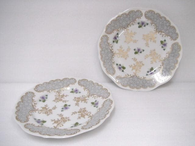 250/美品 リンドナー トリオ カップ＆ソーサー＆プレート トリオ ペアセット