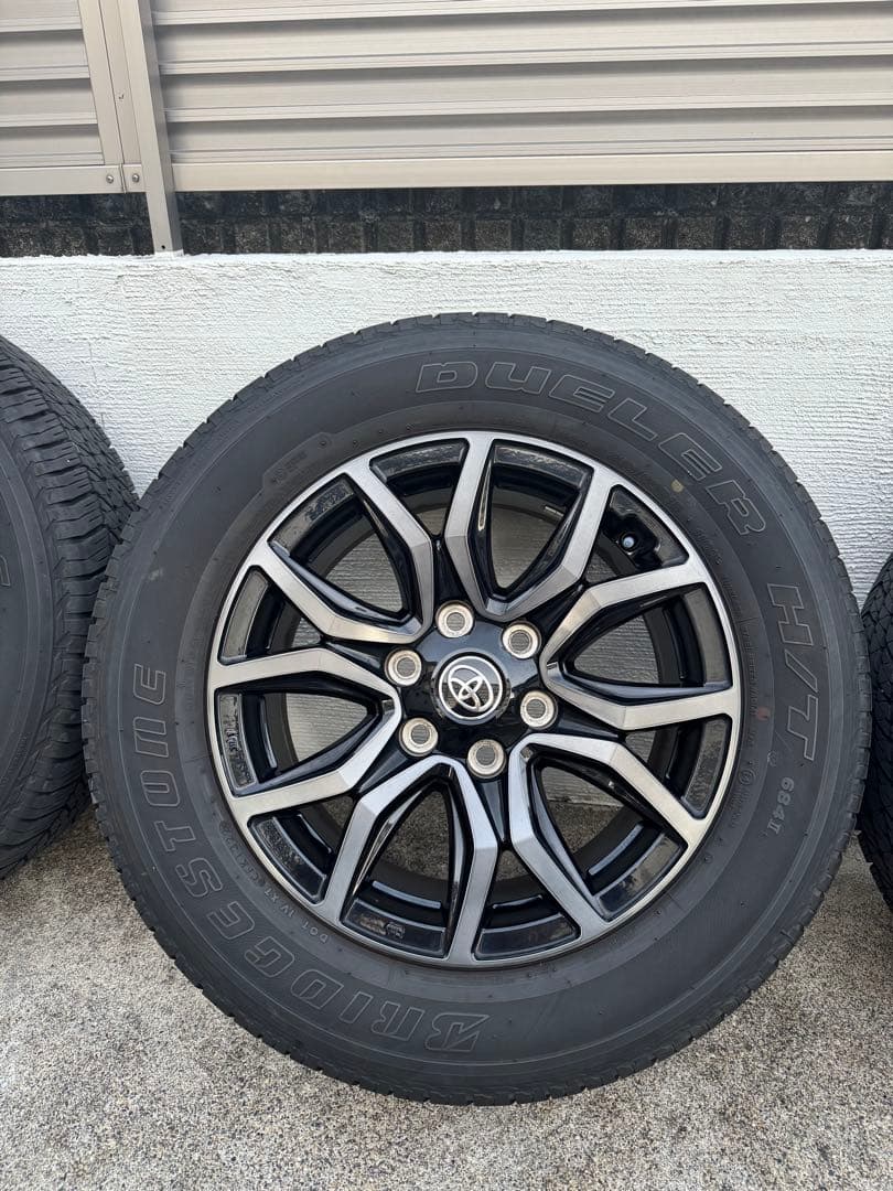 引取り希望　愛知)ハイラックス　GR純正ブリヂストン 18インチ ホイールセット