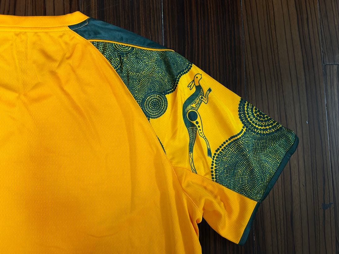 アシックス　オーストラリア代表 ワラビーズ　ライオンズツアーシャツ　L