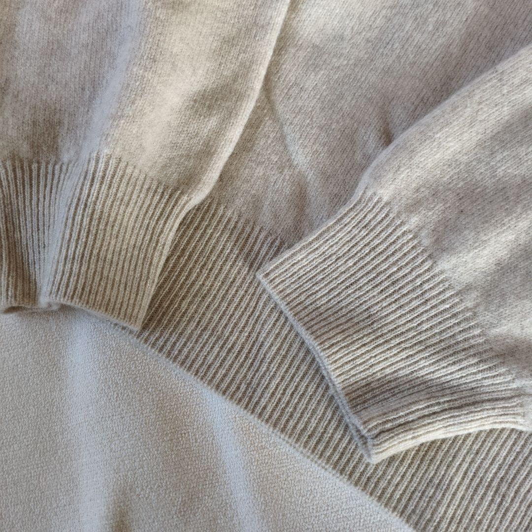 ＊美品＊DANTON ベージュ クルーネックセーター