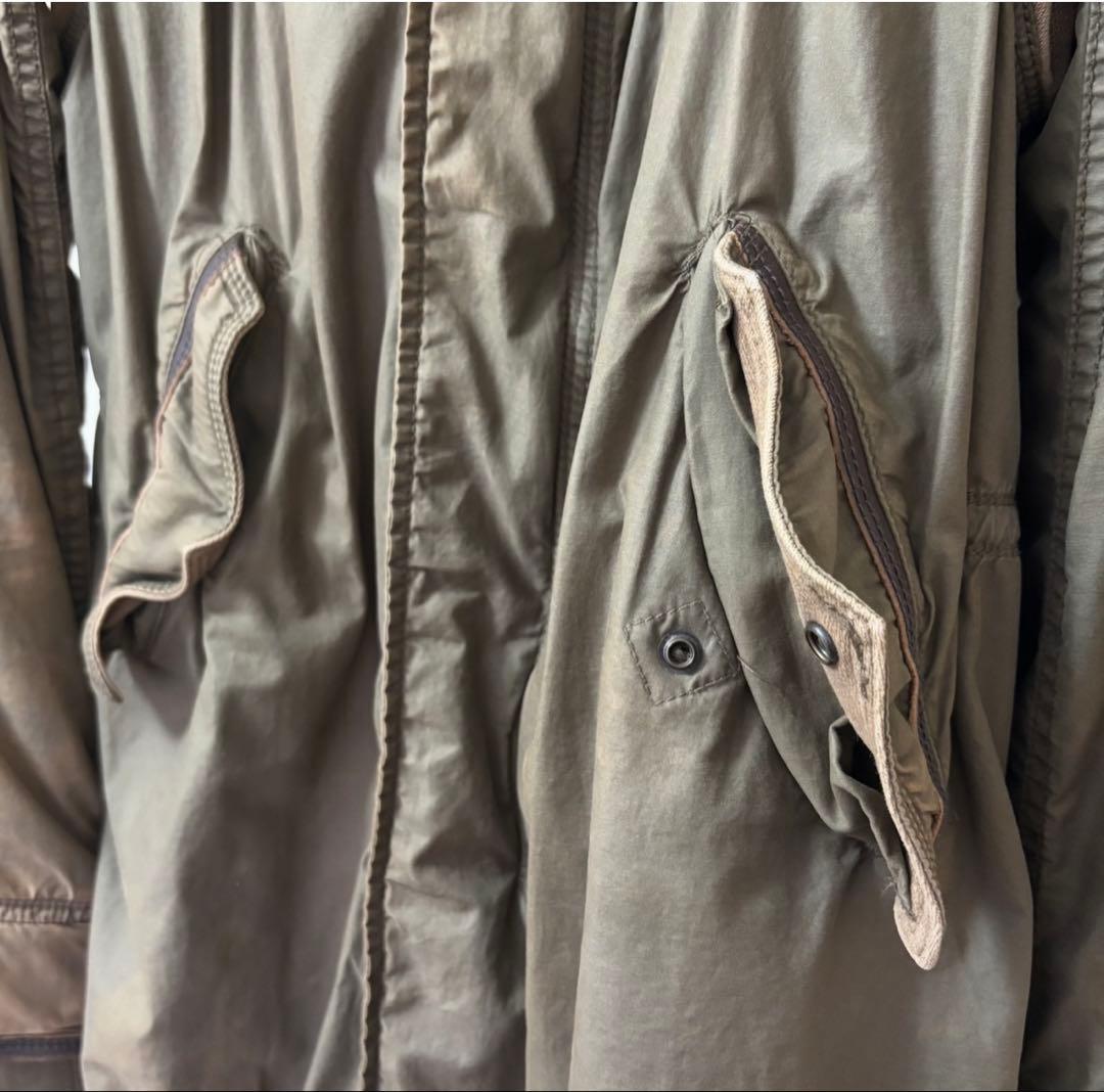 goa ゴア モッズコート ラクーンがゴージャス 定価3.6万円程