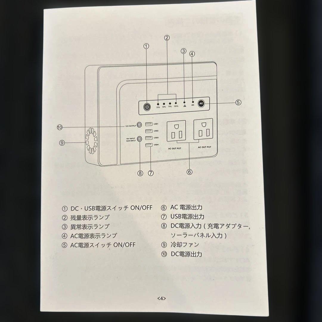 ポータブル電源 HP200 146Wh