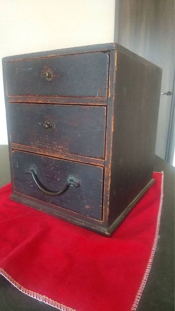 古箱　抽斗箪笥　小抽斗箪笥　時代箪笥　和箪笥　古家具　小物入れ　木箱