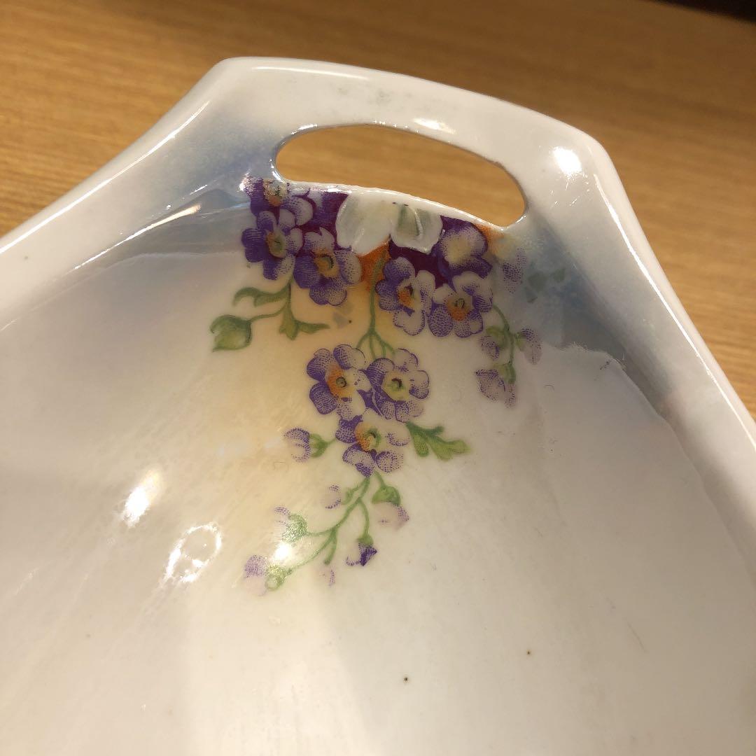 ドイツアンティーク　手描プレート