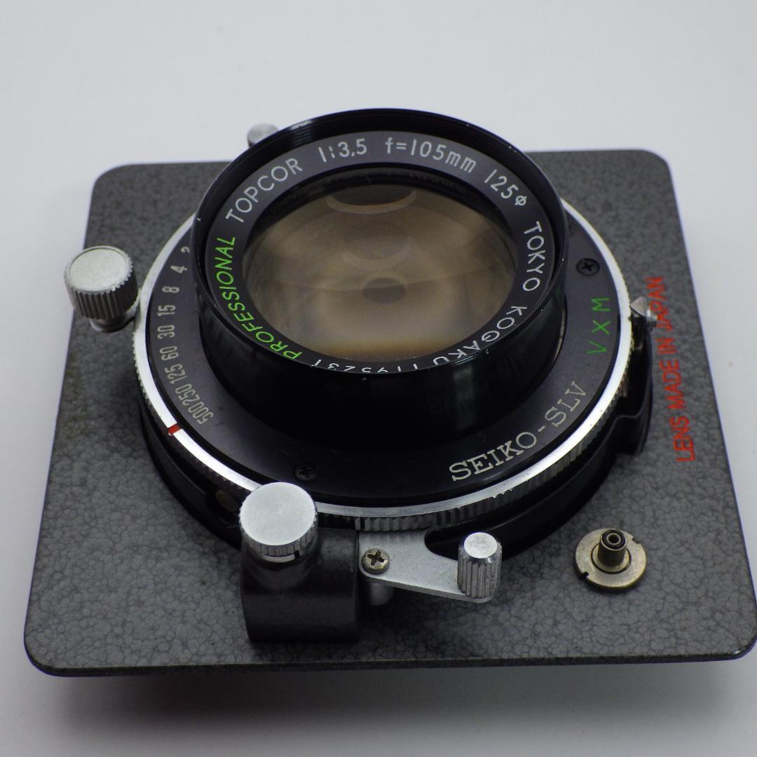 TOPCOR 105mm f/3.5 レンズ 美品中古