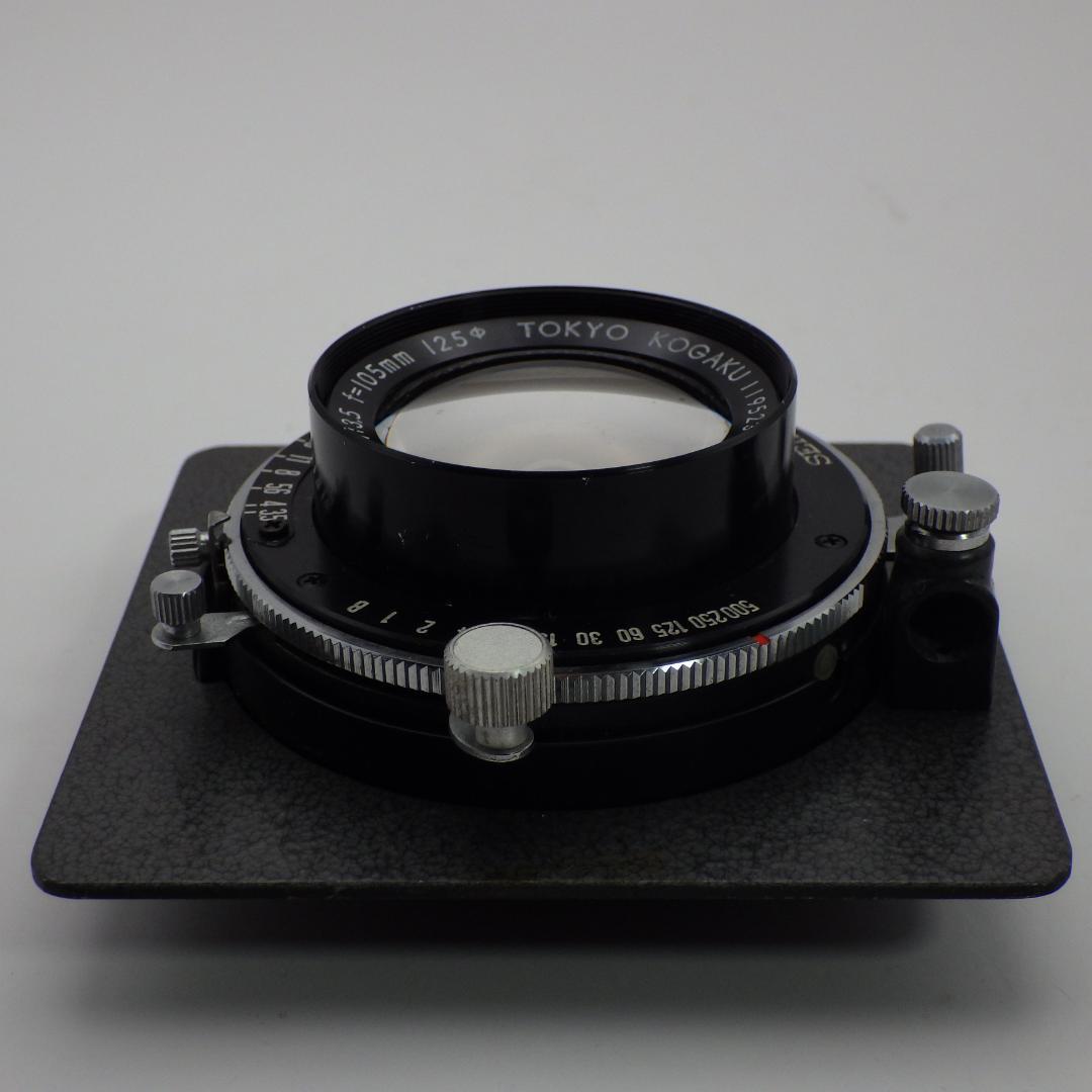 TOPCOR 105mm f/3.5 レンズ 美品中古