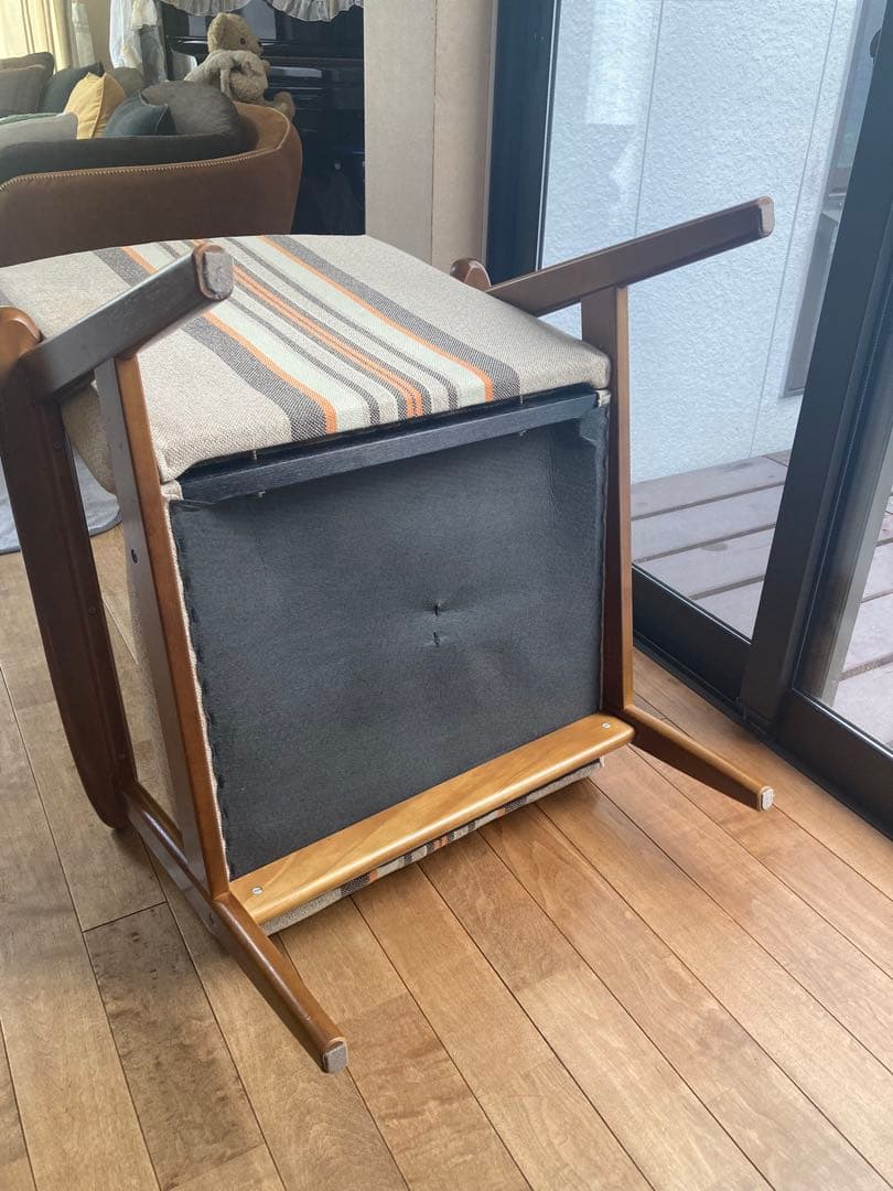 ジャンク品 カリモク1人掛けソファ