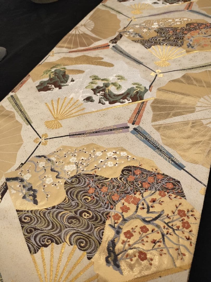 A938高級‼️逸品‼️ひな祭り‼️扇子‼️2m3cm
