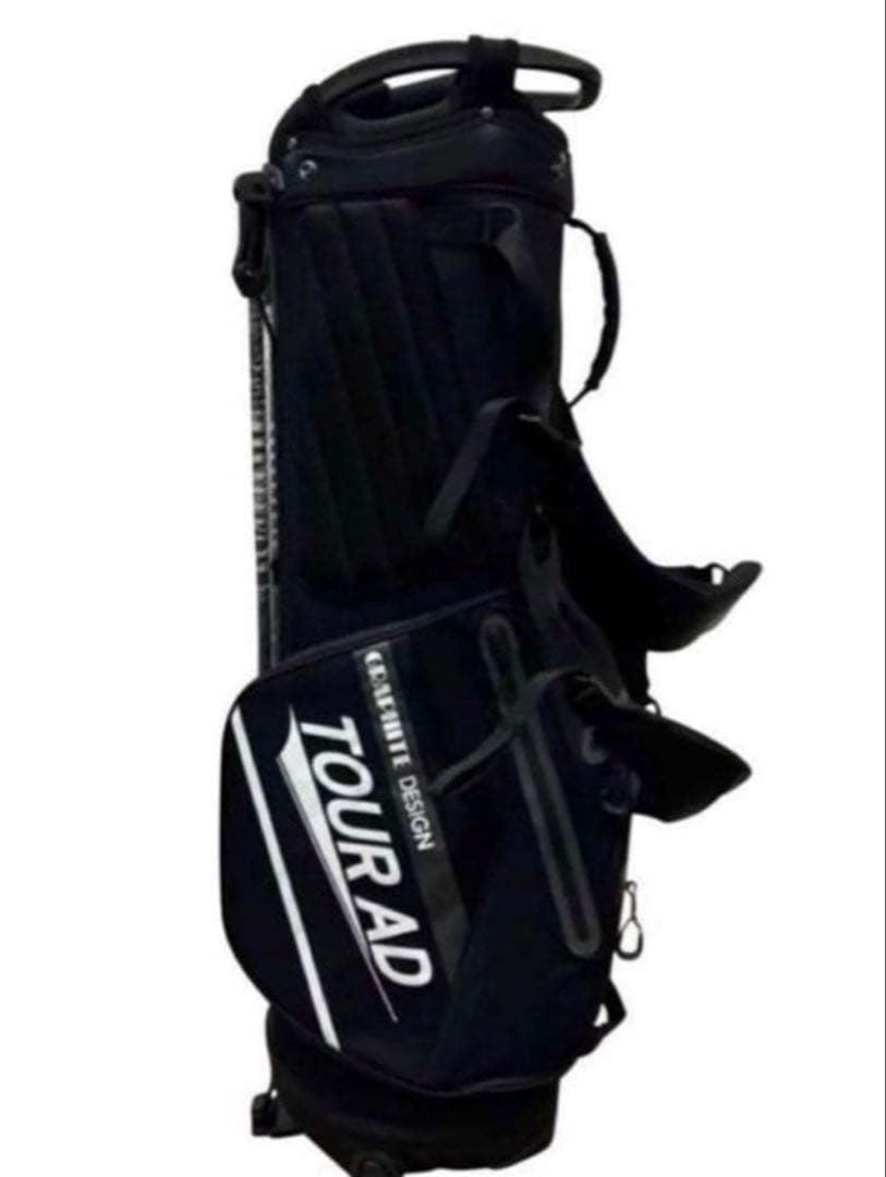 グラファイトデザイン　ブラック　キャディーバック　2023年モデル　プロ支給品