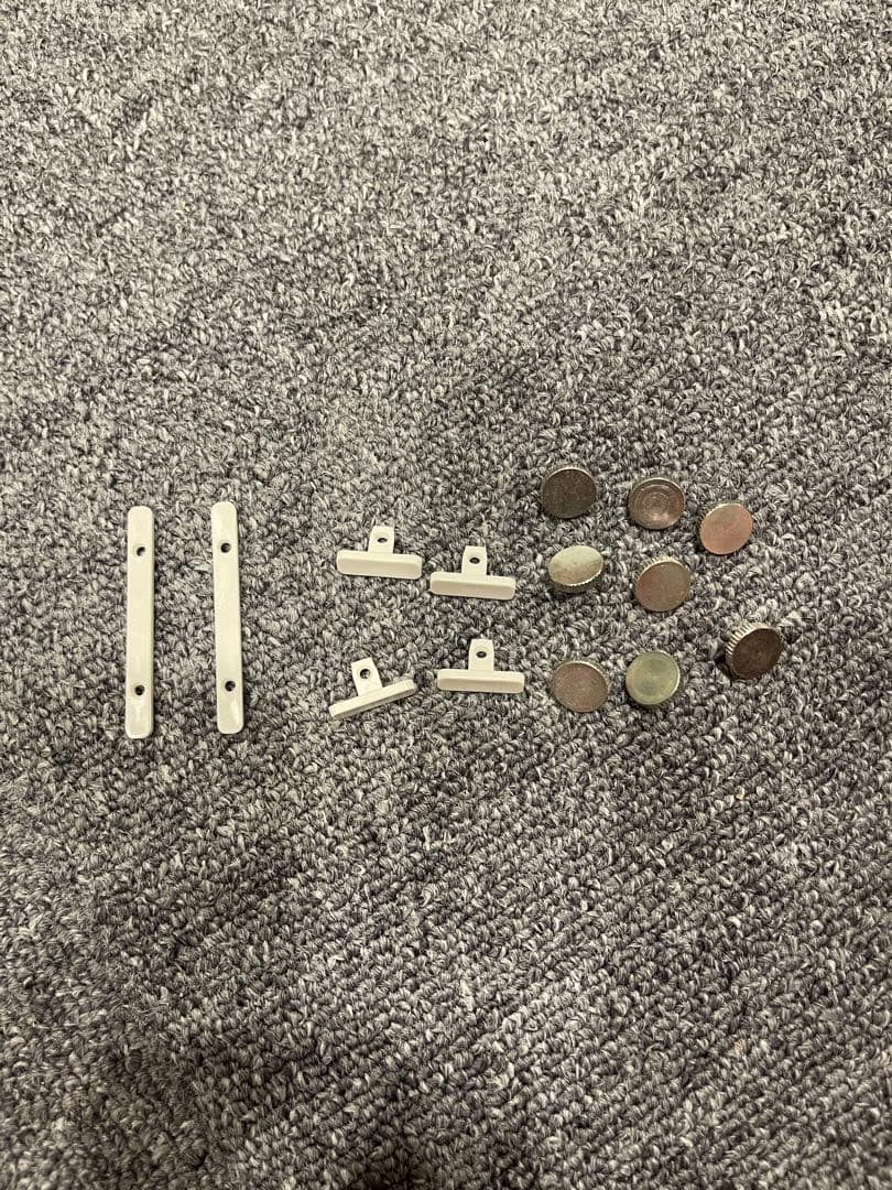 無印良品 ステンレスユニットシェルフ フロントスクリーン2つとレール ２連タイプ