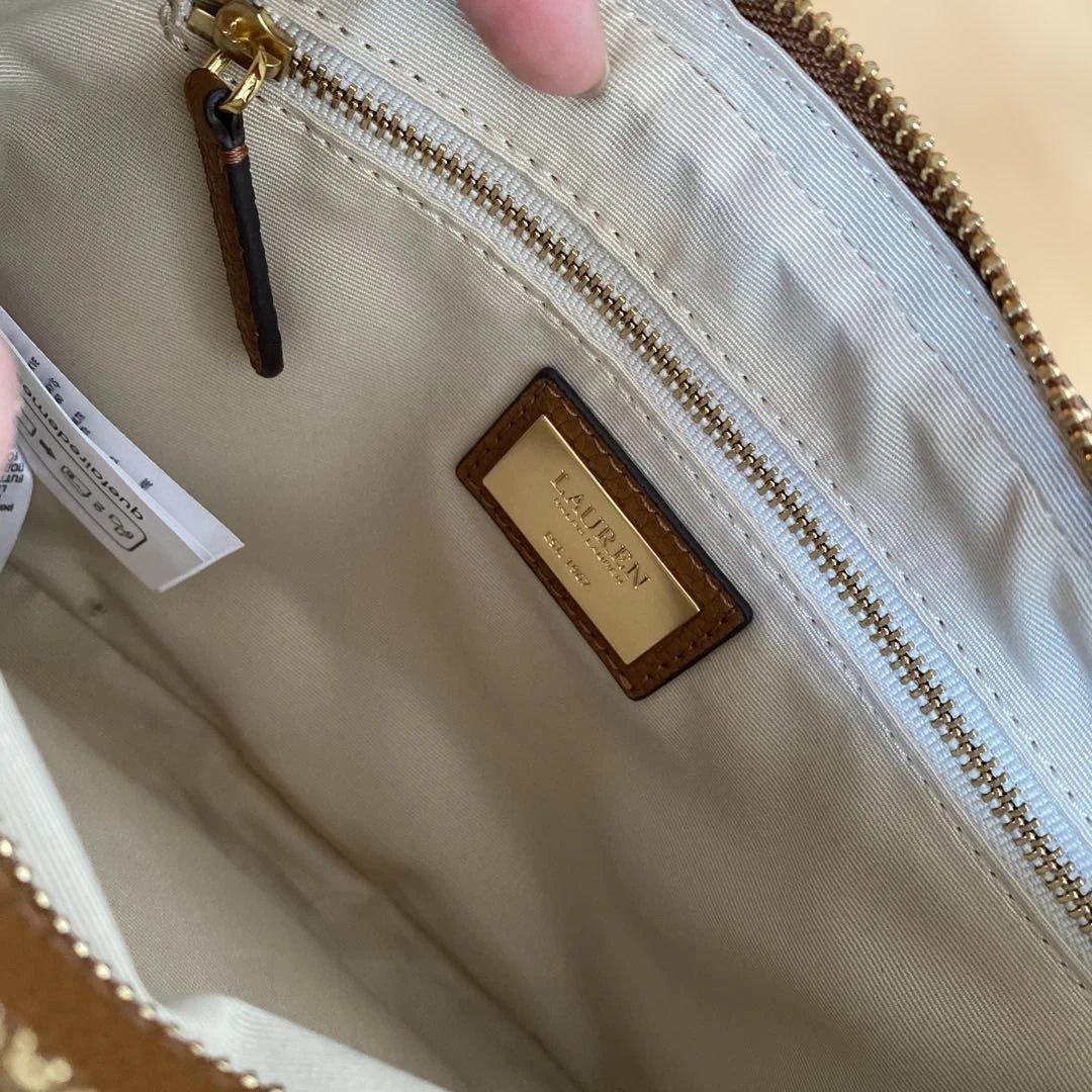 ラルフローレン ブラウン ショルダーバッグ