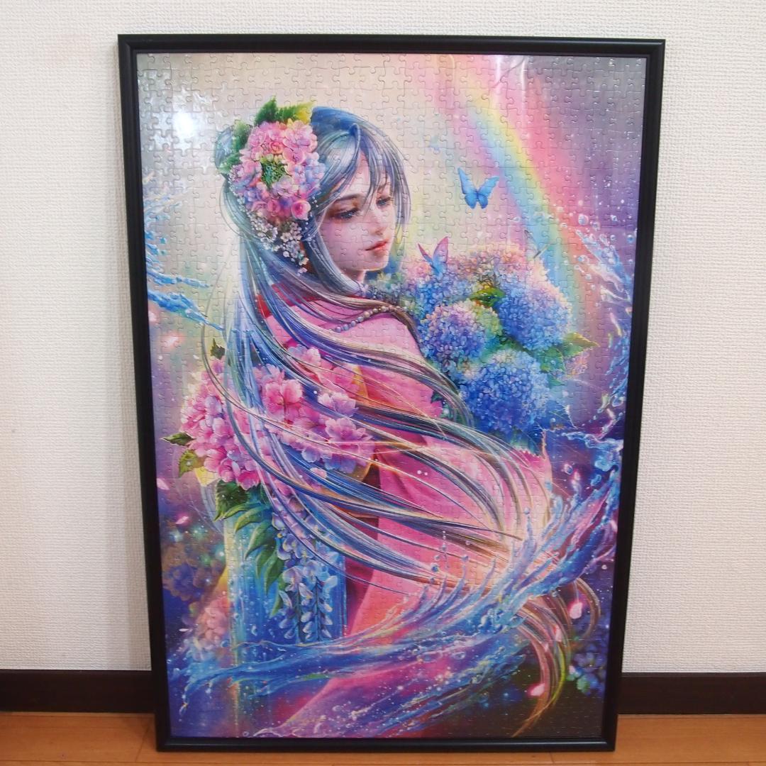 【美品】深泉万葉 ジグソーパズル/1000ピース 完成品 3つセット 刀雅の舞