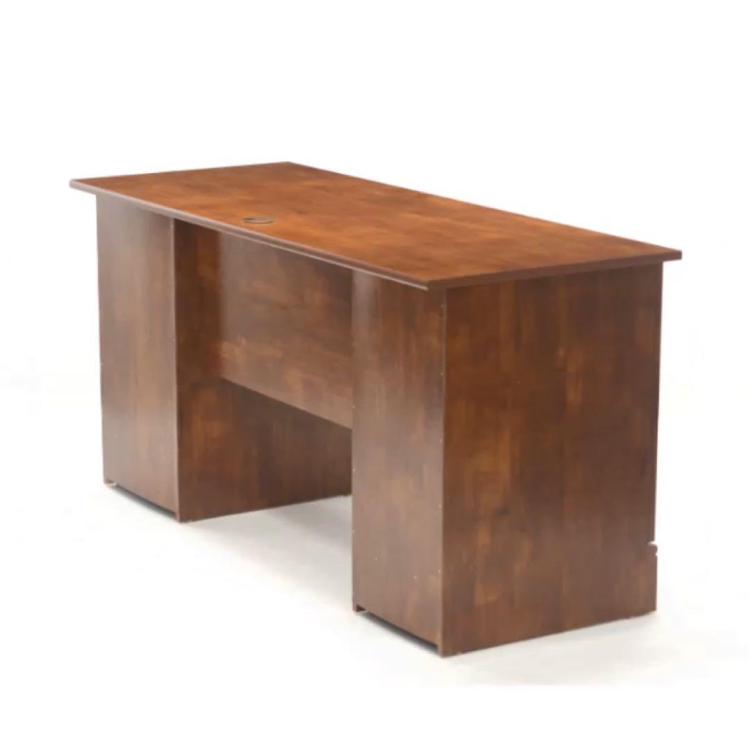 木製 パソコンデスク 机　引き出し、収納付き