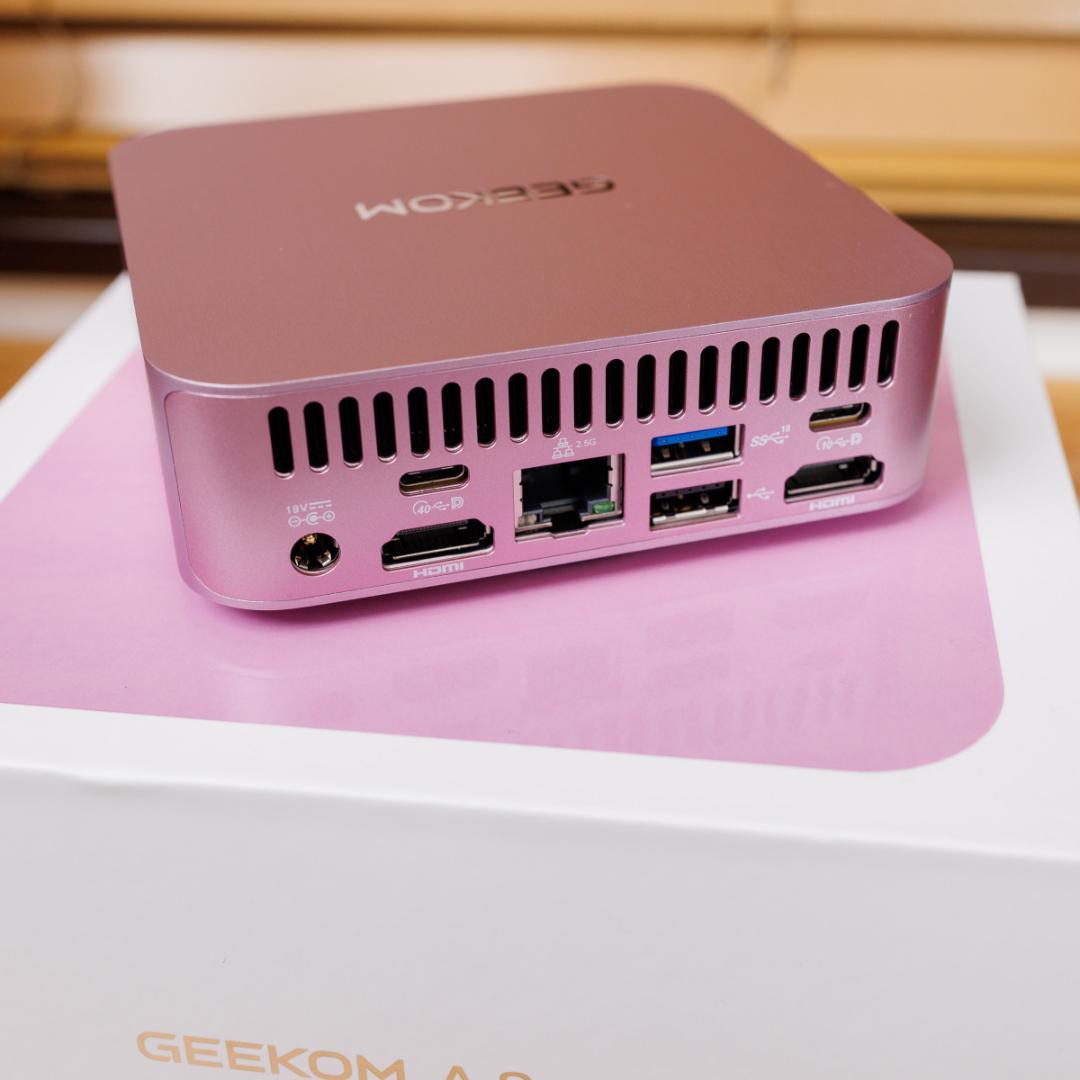 GEEKOM A6 ミニPC Ryzen7 32MB 1TB ピンク