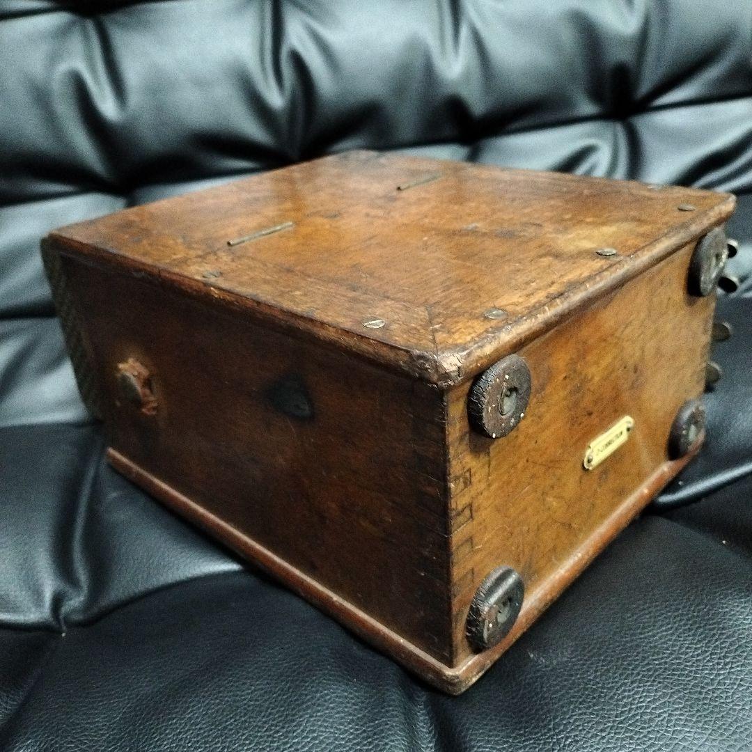 アンティーク 戦前 アンメーター 電流計 古道具 AEG