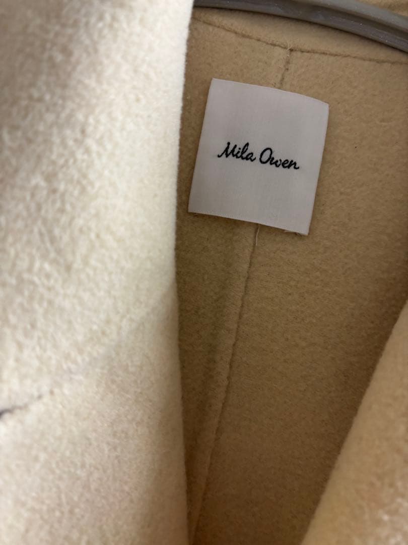 お値下げ♡ミラオーウェン　woolコクーンシルエットピーコート