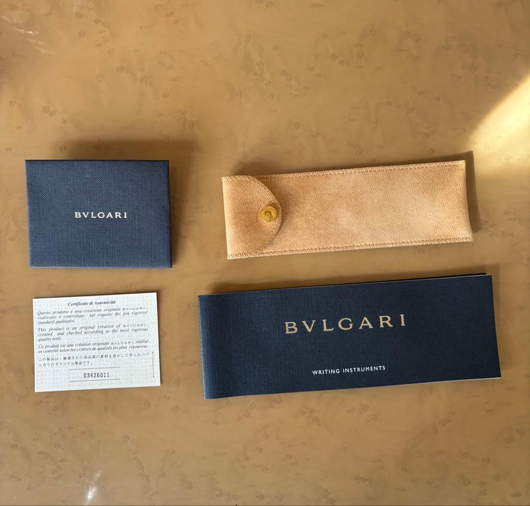 BVLGARI ダークレッド ボールペン 本体