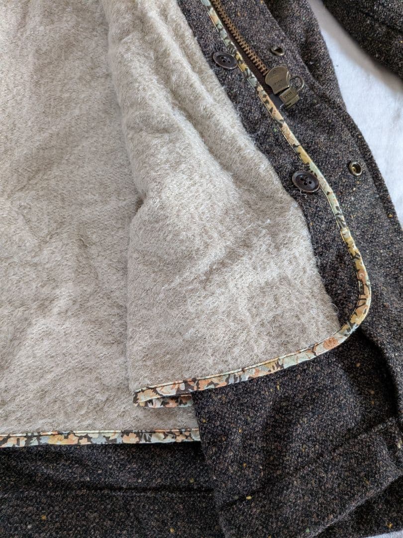 ハグオーワー 　モッズコートライナー付 リバティ CLOTH＆CROSS