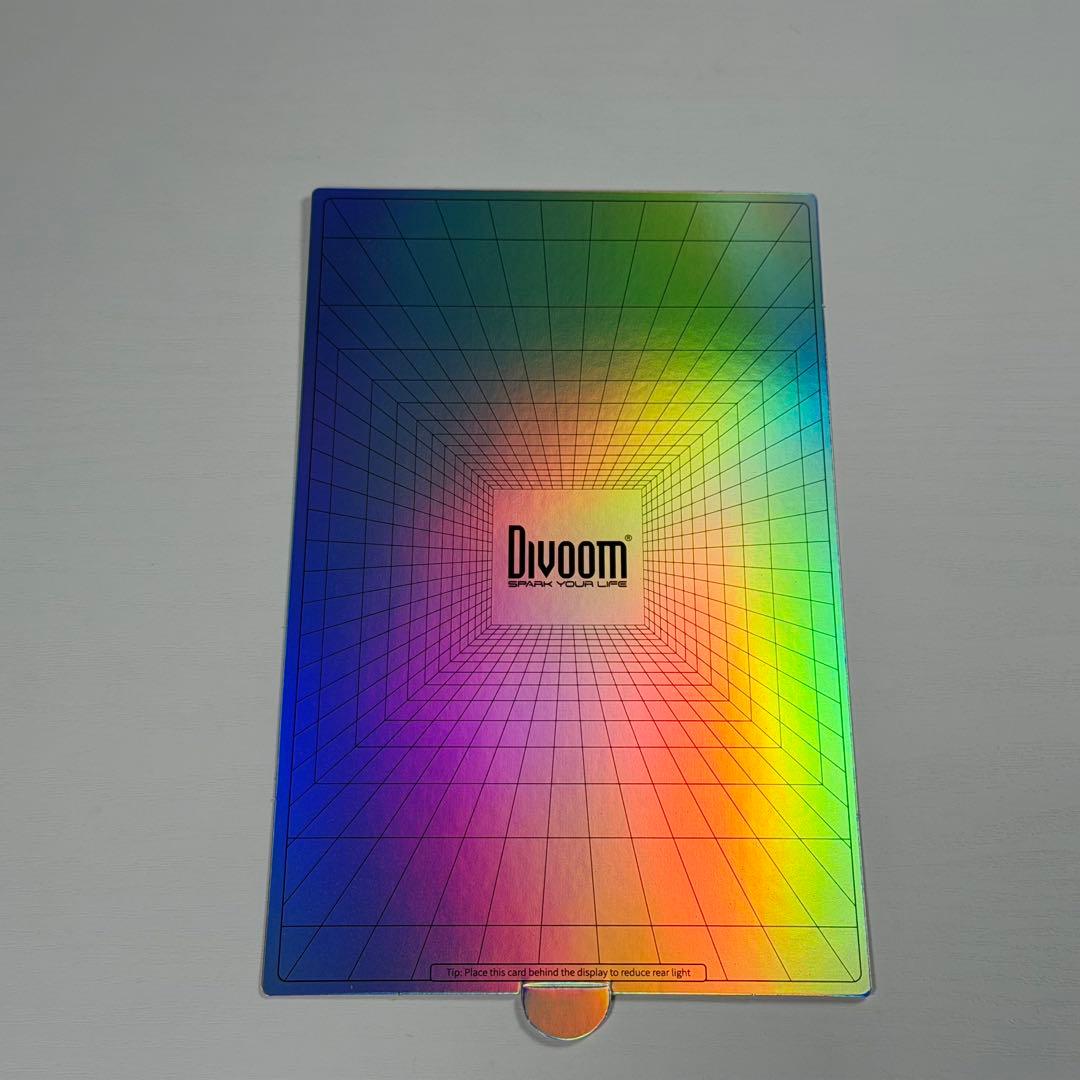 Divoom Times Frame デジタルディスプレイ ブラック