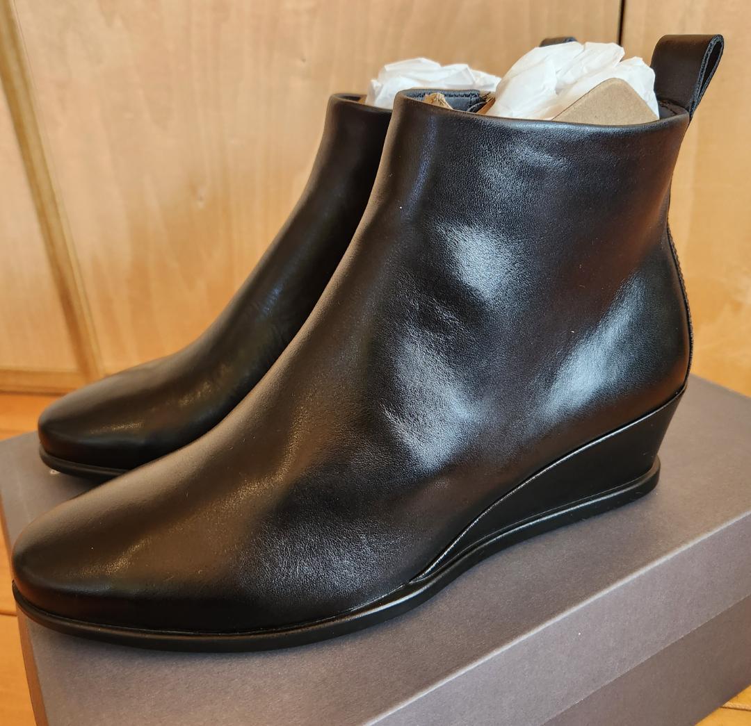 ハル 新品 ECCO SHAPE 45 WEDGE Ankle Boot