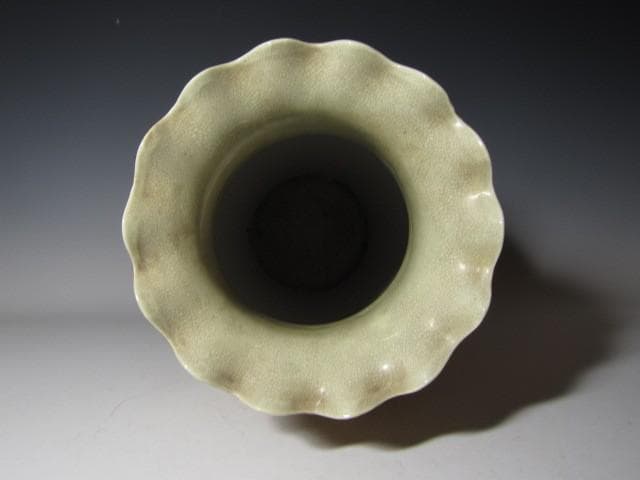 【期間限定値下】古薩摩 金襴七福神文大花瓶 全高51ｃｍ o462