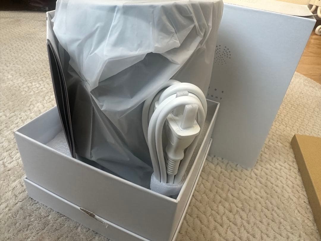 新品、未使用　SALONIA PURE BRIGHT STEAMER グレー