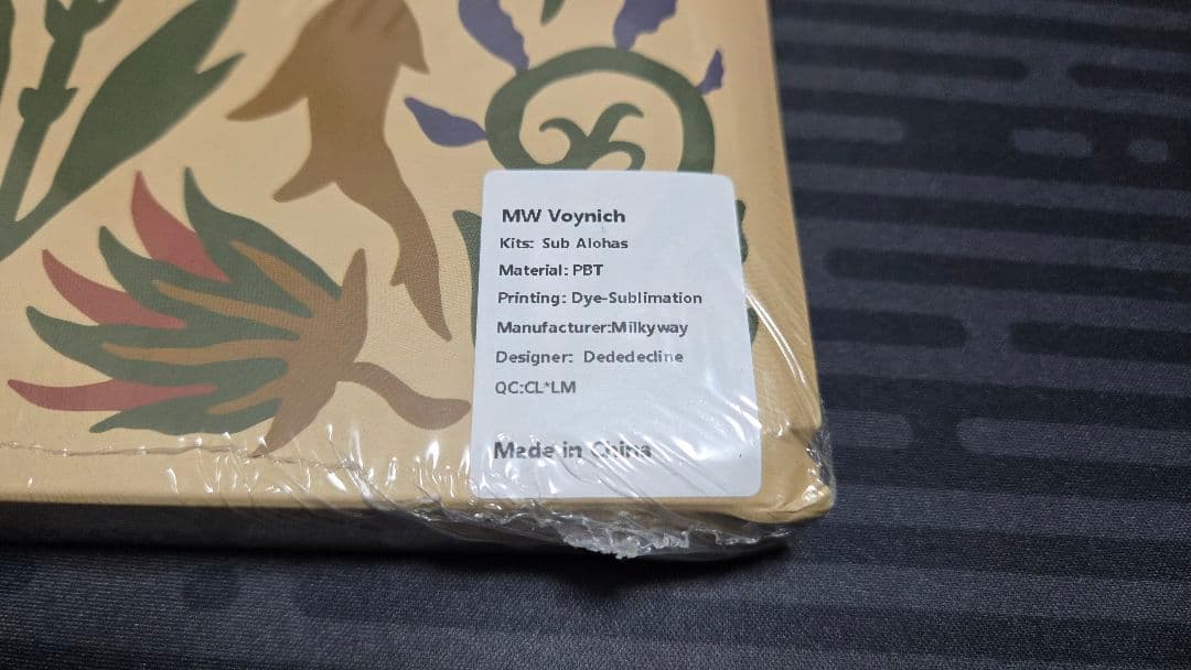 MW Voynich set キーキャップ