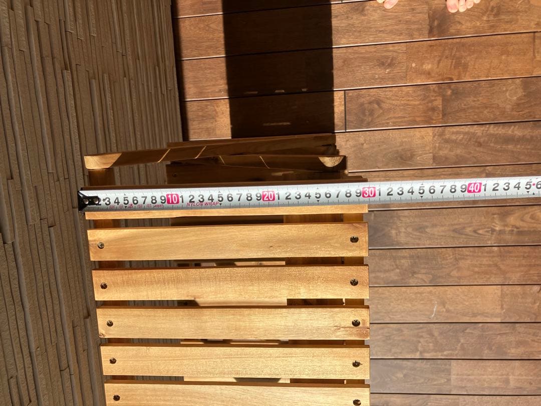 アルパインデザイン ウッドラック4段ワイド テーブル・チェア テーブル