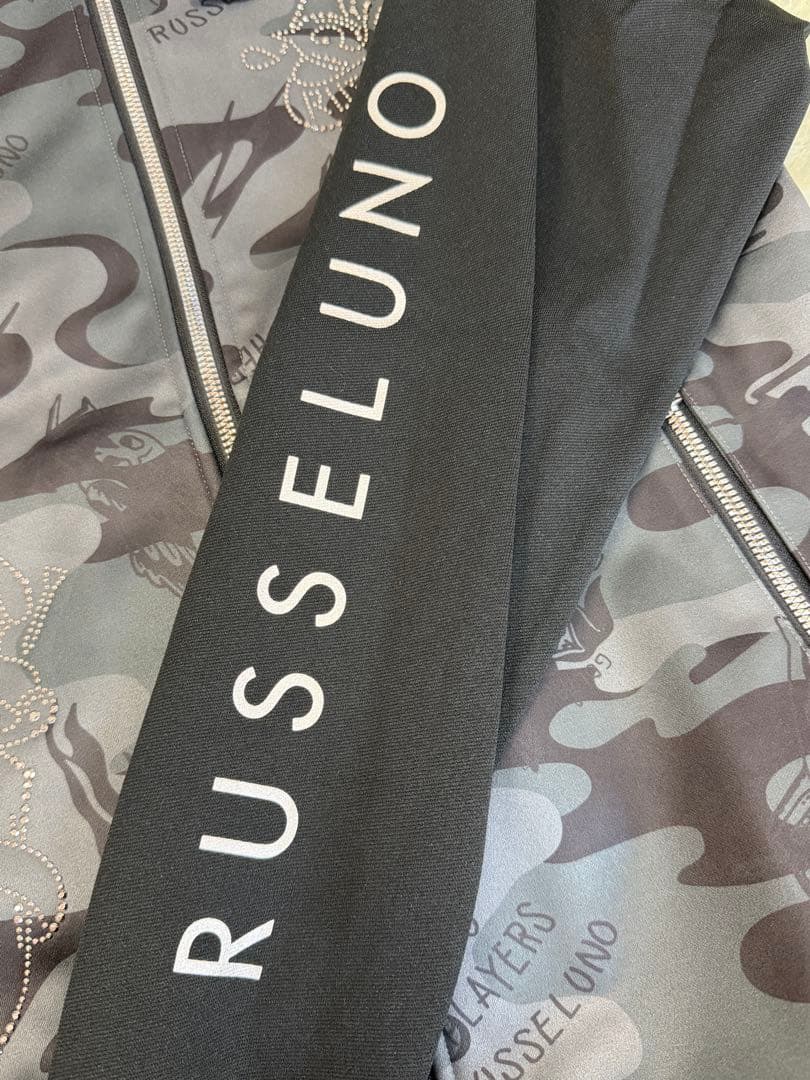 新品正規品【RUSSELUNO/5】スカジャン風ジャケット裏起毛フリースルチャ