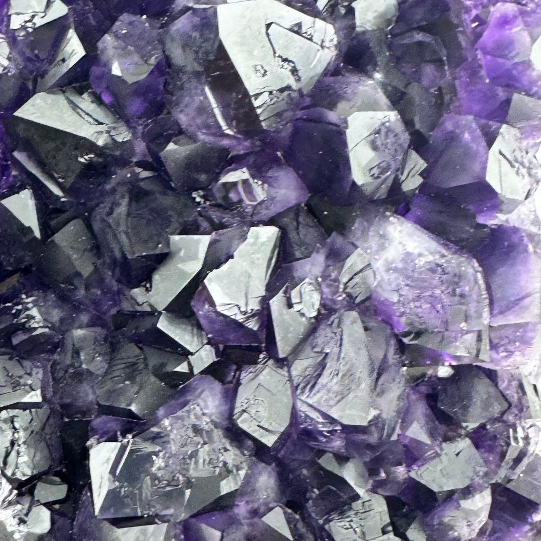 G-95アメジスト濃紫クラスター ドーム 原石 天然石 パワーストーン