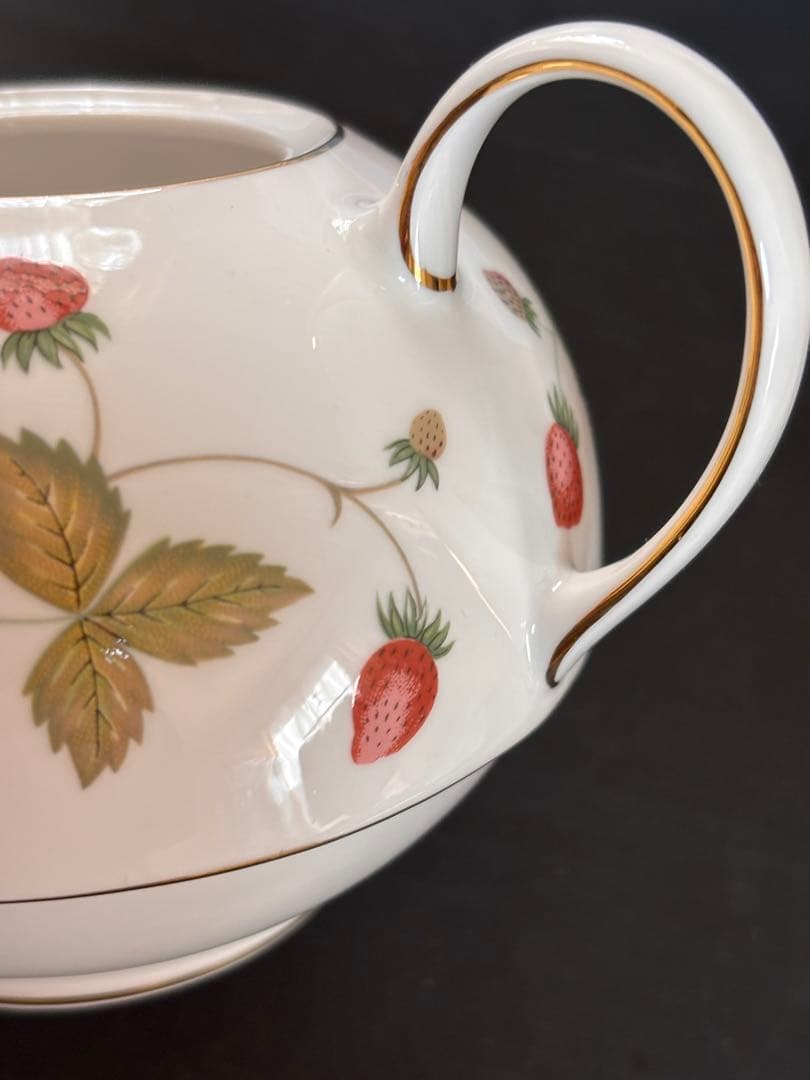 新品未使用❣️ウェッジウッド ワイルドストロベリー アルクレスコ ティーフォーワン