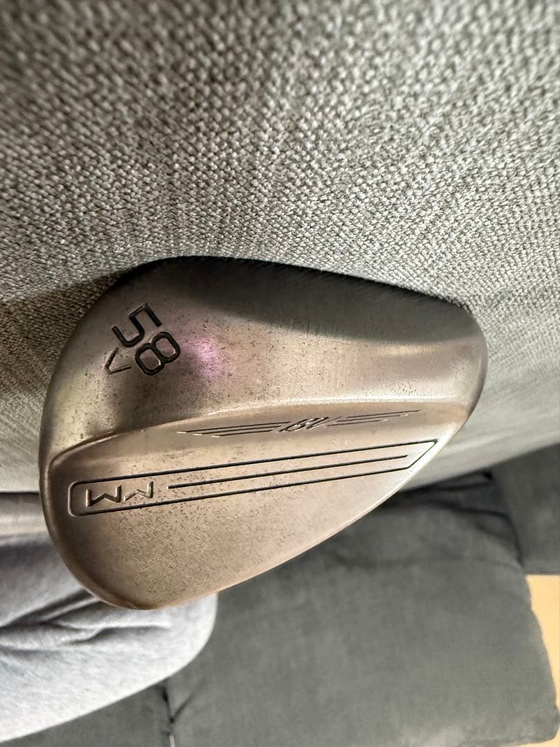 タイトリスト　ウェッジワークス　58° Vグラインド　ウェッジ ノーメッキ