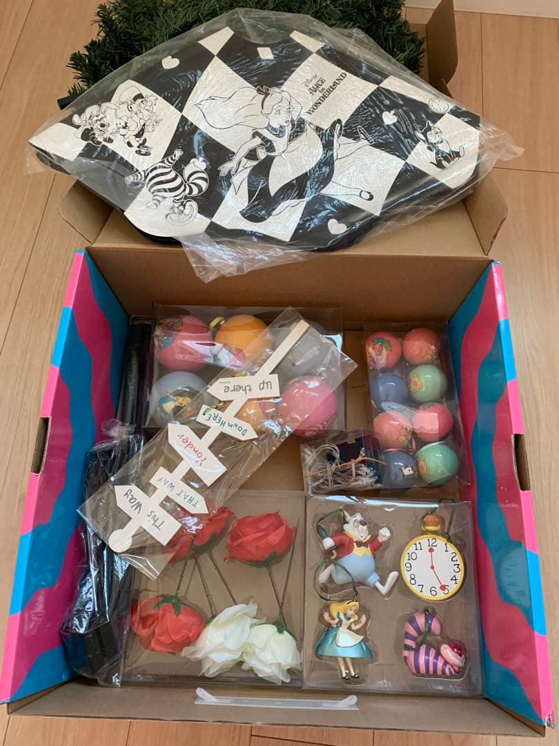 美品★フランフラン★不思議の国のアリスクリスマスツリー
