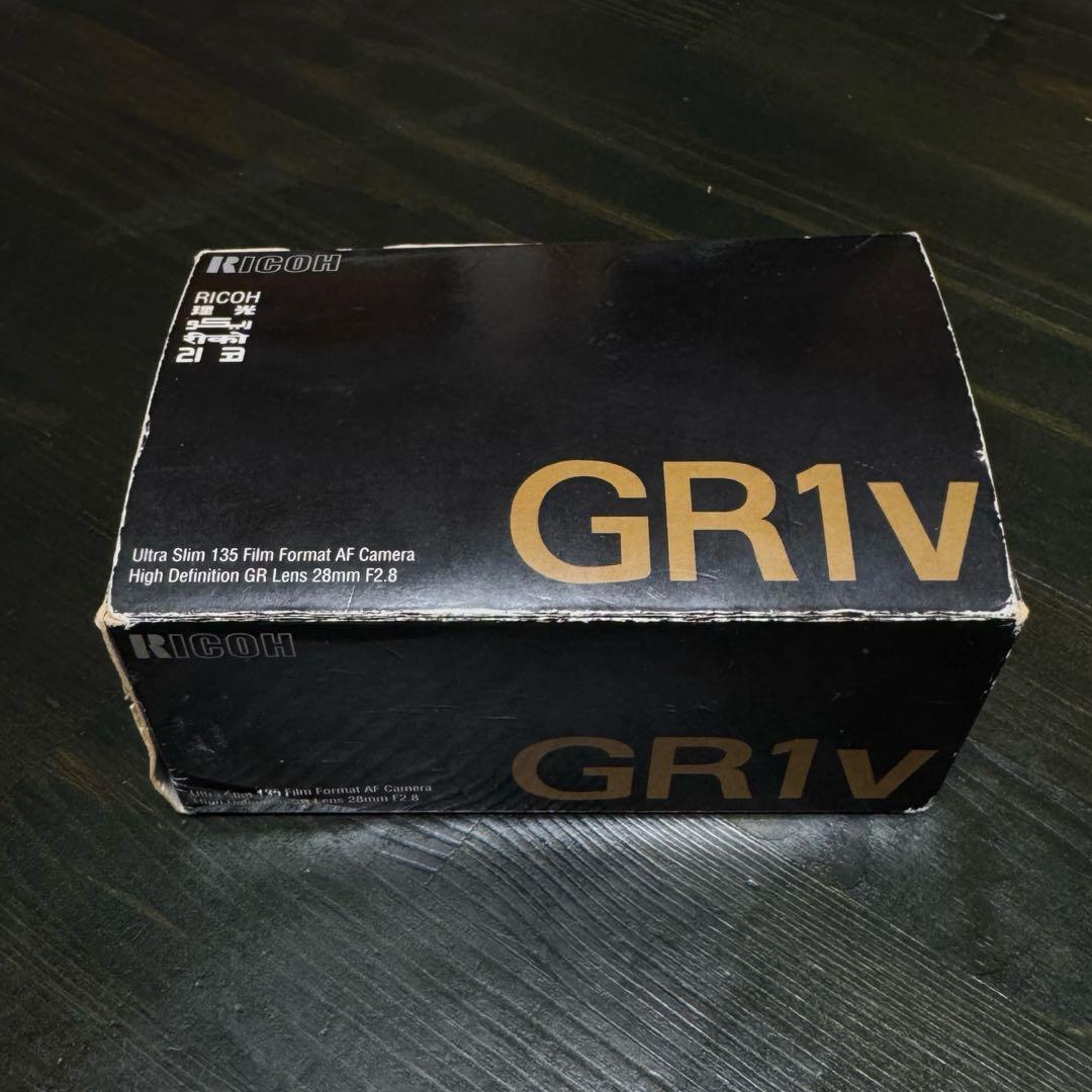 RICHO GR1v シルバー　コンパクトフィルムカメラ