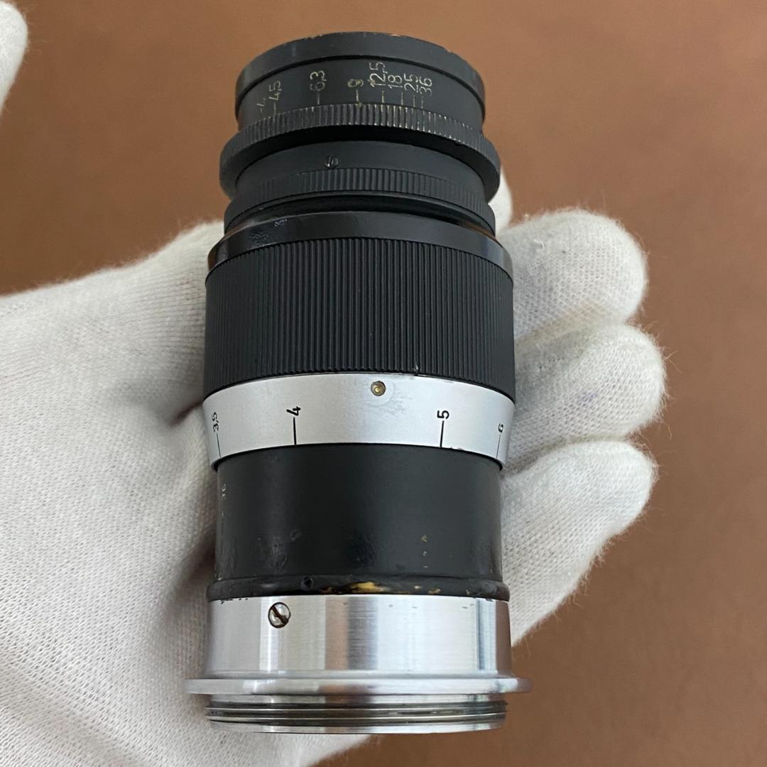 LEICA Elmar L90mm f4.0 Black 1942年製