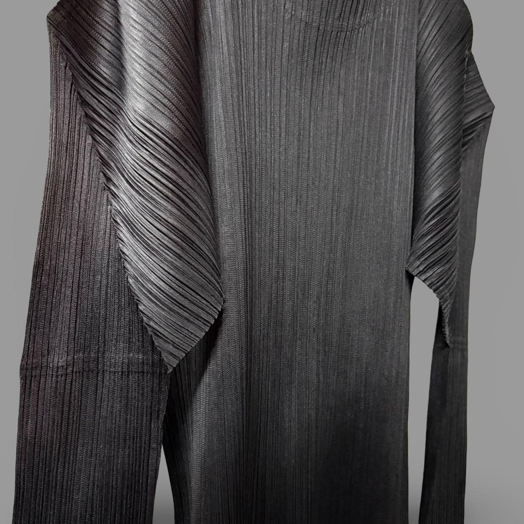 トップス Rare 00s Archive PLEATS PLEASE Black Top