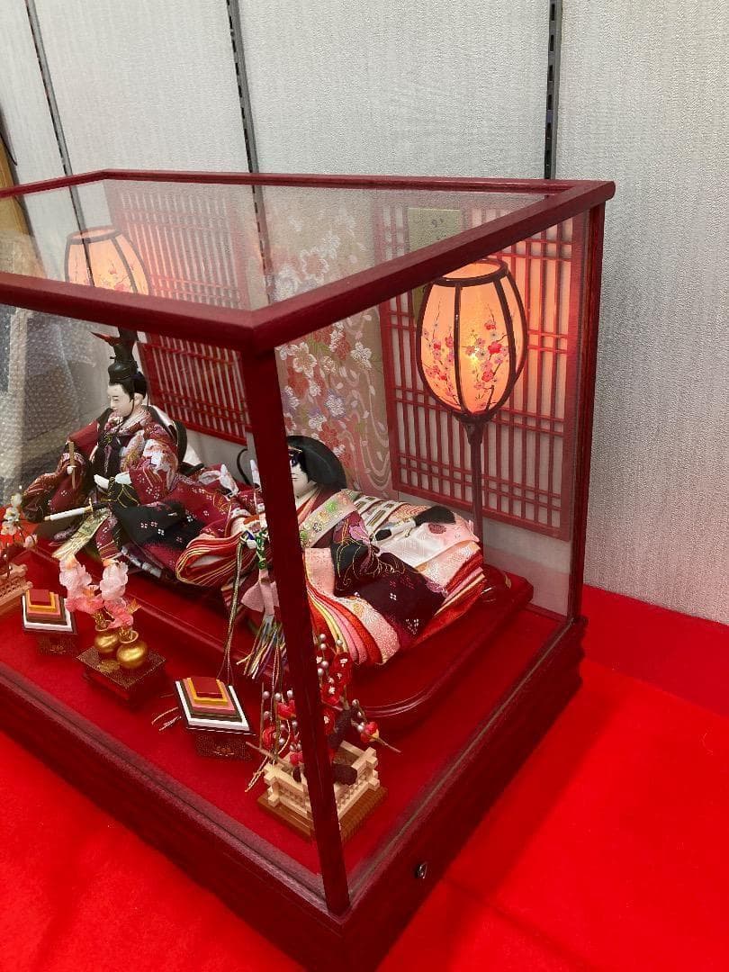 K17 豪華！訳あり特価！親王ケース　ひな人形ケース　親王ケース　三月ケース